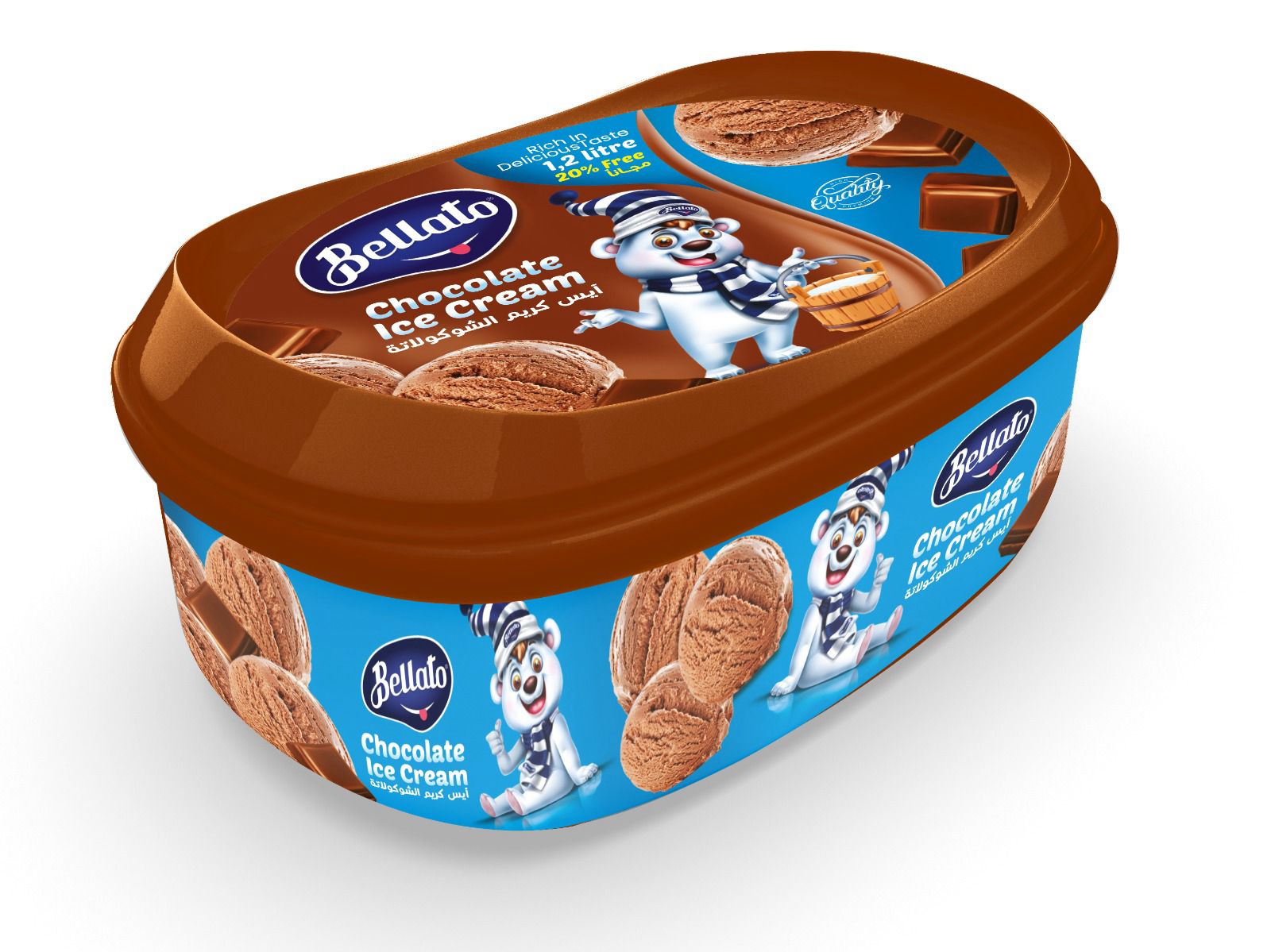 Bellato Family 1 Liter Chocolate
