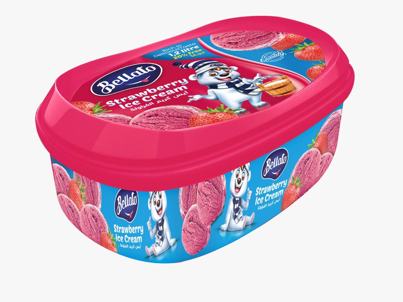 Bellato Family 1 Liter Strawberry