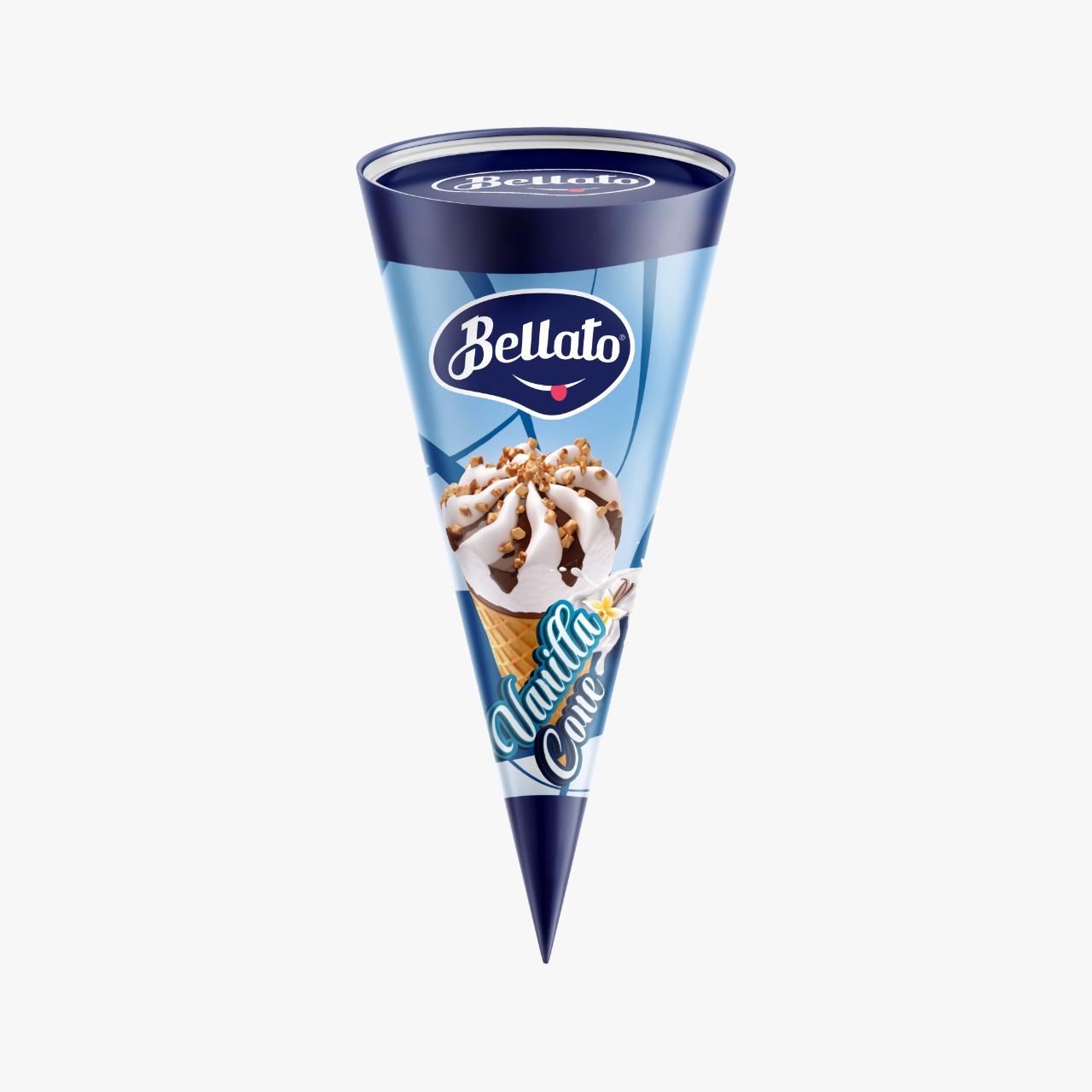 Cone 110 ml Vanilla with Peanuts