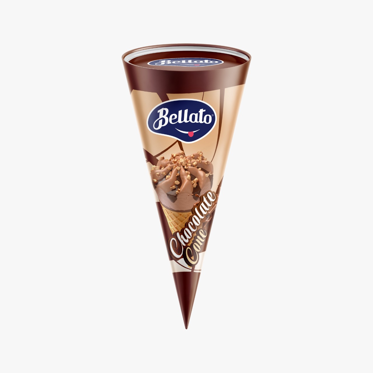 Cone 110 ml Chocolate with Peanuts